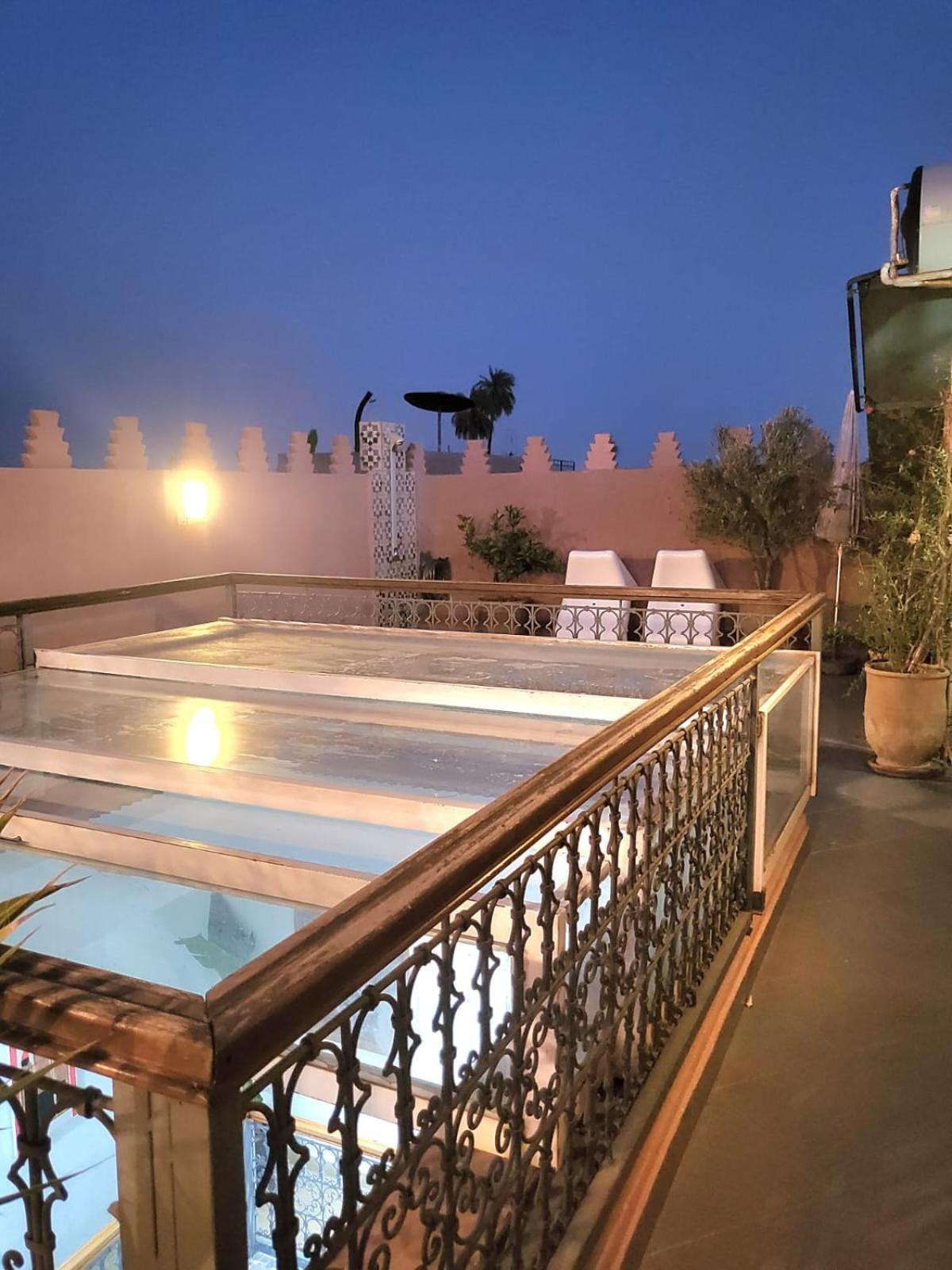 Riad Melilo Avec Piscine Chauffee Marrakesh Exterior photo